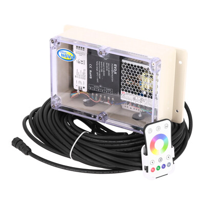 Плаваючий фонтан-аератор Aqua Nova ANCM-20000СL3 з 3-ма кольоровими світильниками