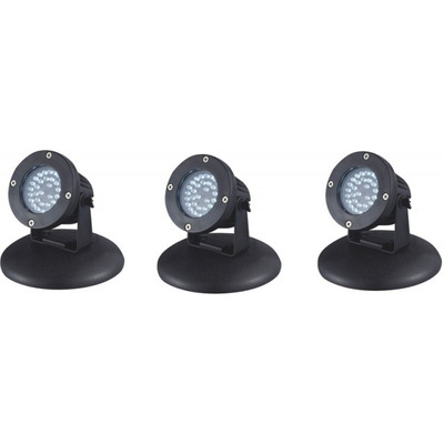AquaNova NPL2-LED3 підводний світильник для ставка фонтану водоспаду в (к-те датчик день/ніч)