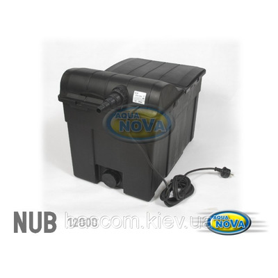 Проточний фільтр для ставка AquaNova NUB-12000 з UVC18 лампою. Проточний фільтр для ставка AquaNova NUB-12000 з UVC18 лампою.