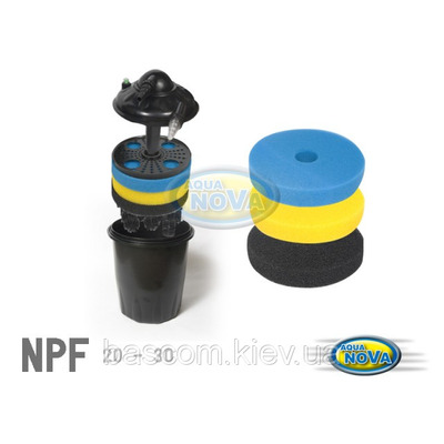 Змінна губка (жовта) для фільтра AquaNova NPF-20/30 Змінна губка (жовта) для фільтра AquaNova NPF-20/30