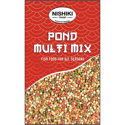 Корм для ставкових риб NISHIKI POND MULTI MIX 6.0mm 3кг