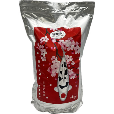 Корм для ставкових риб NISHIKI ROYAL DIET 3.0 mm в упаковці 4 кг