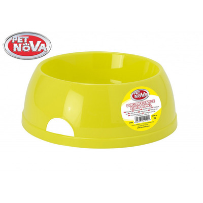 Миска пластикова для собак Pet Nova 2.5 л Жовта