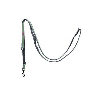 Повідець Pet Nova Adjust L 2.0 х 240 см Сірий (з відбивачем)