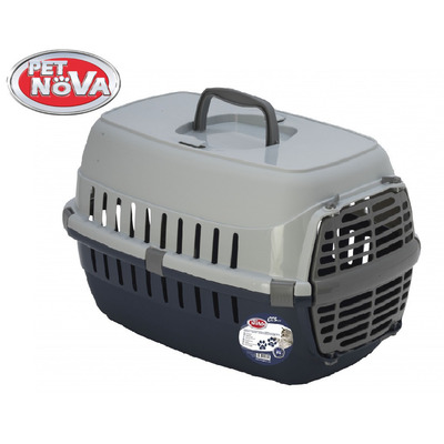 Переноска для собак Pet Nova Comfortrans 48.5х32.3х30.1 см синій