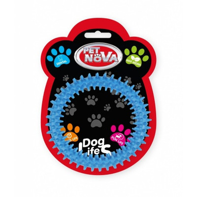 Іграшка для собак Кільце DentRing Pet Nova 12.5 см синій