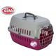 Переноска для собак Pet Nova Securetrans 48.5х32.3х30.1 см рожевий