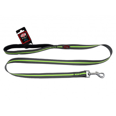 Поводок с отражателем Pet Nova Neo Comfort L 2.0 х 120 см Серый Поводок с отражателем Pet Nova Neo Comfort L 2.0 х 120 см Серый