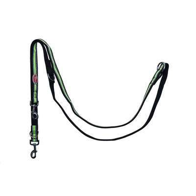 Повідець Pet Nova Adjust XL 2.5 х 240 см Чорний (з відбивачем)