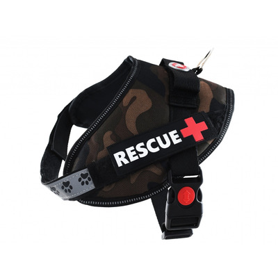 Шлея посилена Pet Nova Rescue+ S 45-55 см Камуфляж