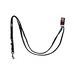 Повідець Pet Nova Adjust L 2.0 х 240 см Чорний