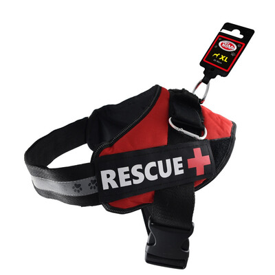 Шлея посилена Pet Nova Rescue+ XL 70-90 см Червоний