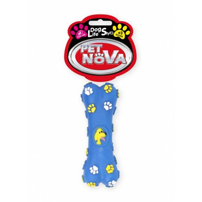 Іграшка для собак Кістка пищалка Pet Nova 15 см