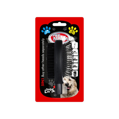 Наконечник щетка двухсторонняя Pet Nova для расчёсывания шерсти (без ручки)