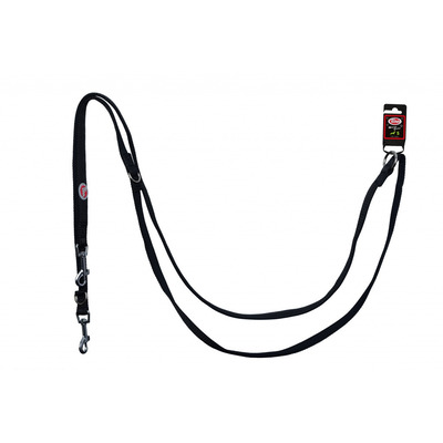 Повідець Pet Nova Adjust S 1.5 х 240 см Чорний Повідець Pet Nova Adjust S 1.5 х 240 см Чорний