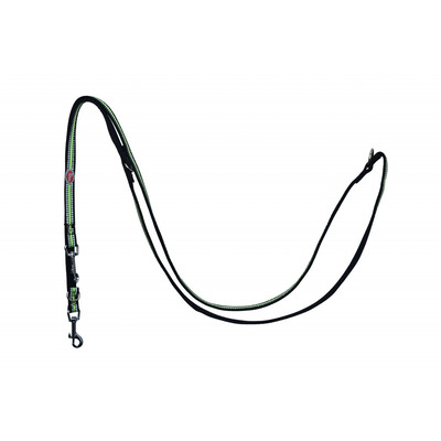Повідець Pet Nova Adjust S 1.5 х 240 см Чорний (з відбивачем)
