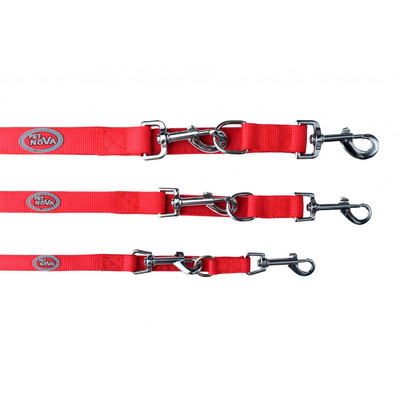 Повідець Pet Nova Adjust S 1.5 х 240 см Червоний Повідець Pet Nova Adjust S 1.5 х 240 см Червоний
