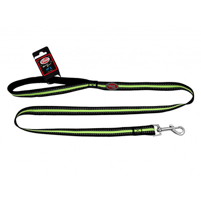 Поводок с отражателем Pet Nova Neo Comfort L 2.0 х 120 см Черно-зеленый Поводок с отражателем Pet Nova Neo Comfort L 2.0 х 120 см Черно-зеленый