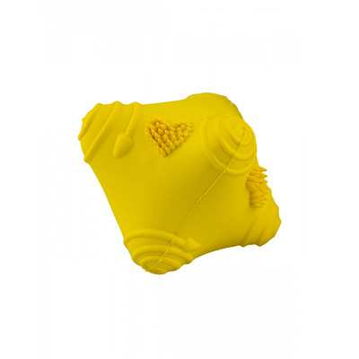 Іграшка для собак CrazzyBall Pet Nova 5 см жовтий