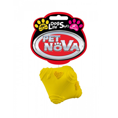Іграшка для собак CrazzyBall Pet Nova 5 см жовтий Іграшка для собак CrazzyBall Pet Nova 5 см жовтий