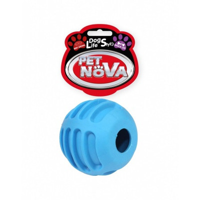 Іграшка для собак Snackball Pet Nova 6 см синій