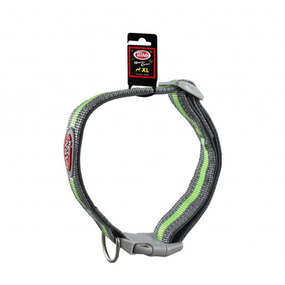 Нашийник з відбивачом Pet Nova Neoprene Comfort XL Сіро-зелений Нашийник з відбивачом Pet Nova Neoprene Comfort XL Сіро-зелений