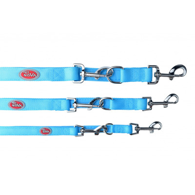 Повідець Pet Nova Adjust XL 2.5 х 240 см Блакитний