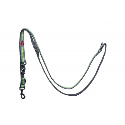 Повідець Pet Nova Adjust XL 2.5 х 240 см Сірий (з відбивачем)
