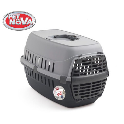 Переноска для собак Pet Nova Comfortrans 48.5х32.3х30.1 см сірий