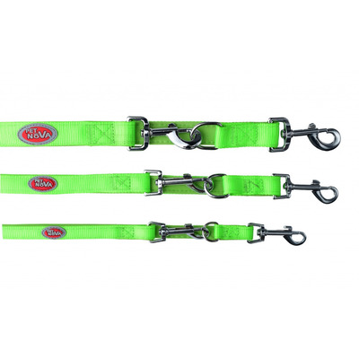 Повідець Pet Nova Adjust S 1.5 х 240 см Зелений