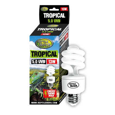 Люмінесцентна лампа REPTILE NOVA UVB-13W-5.0-TROPICAL