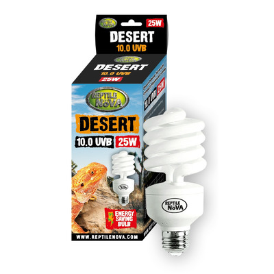 Люмінесцентна лампа REPTILE NOVA UVB-25W-10.0-DESERT