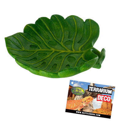 Чаша для тераріуму Reptile Nova Листок 15x13,5x3,5 см Чаша для тераріуму Reptile Nova Листок 15x13,5x3,5 см