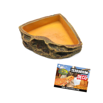 Чаша для тераріуму Reptile Nova кутова 19x14x3 см Чаша для тераріуму Reptile Nova кутова 19x14x3 см