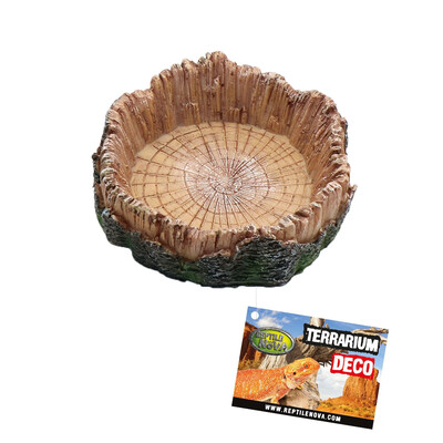 Чаша для тераріуму Reptile Nova Вуд 11x11x3 см Чаша для тераріуму Reptile Nova Вуд 11x11x3 см