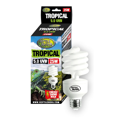 Люмінесцентна лампа REPTILE NOVA UVB-25W-5.0-TROPICAL