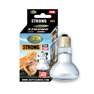 Нагрівальна лампа UVA - REPTILE NOVA Strong 25 Вт