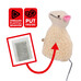 Плюшева іграшка для кота Pet Nova Catnip Mouse1 з пакетиками котячої м'яти