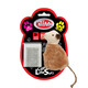Плюшева іграшка для кота Pet Nova Catnip Mouse3 з пакетиками котячої м'яти