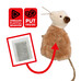 Плюшева іграшка для кота Pet Nova Catnip Mouse3 з пакетиками котячої м'яти
