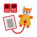 Игрушка для кота Pet Nova Catnip Fox с пакетиками кошачьей мяты Игрушка для кота Pet Nova Catnip Fox с пакетиками кошачьей мяты