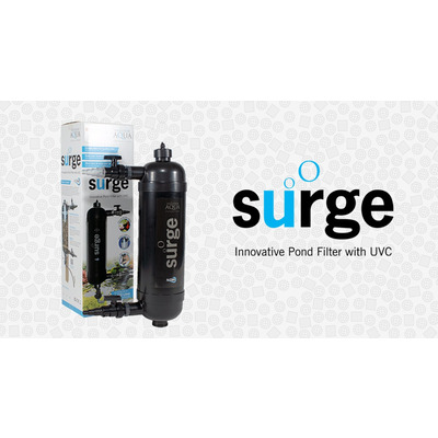 Компактний напірний фільтр Evolution Aqua Surge UV18W з системою самоочищення