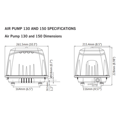 Повітряний компресор Evolution Aqua Airtech 130