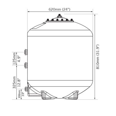 Напірний фільтр Evolution Aqua K+Advanced Filter 24 з 6-ти ходовим