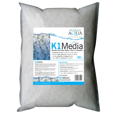 Біозавантаження Evolution Aqua K1 Media 50L з рухомими шаром