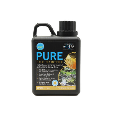 Натуральний покращувач ставка Evolution Aqua Pure Bale In A Bottle 500 мл