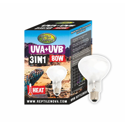 Лампа для тераріуму Reptile Nova UVA-UVB 80 Вт