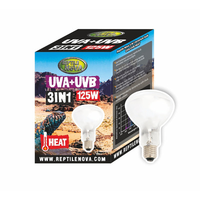 Лампа для тераріуму Reptile Nova UVA-UVB 125 Вт