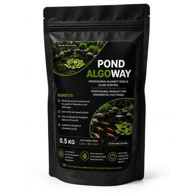 Препарат від ниткоподібних водоростей Pond Algoway 0,5кг.